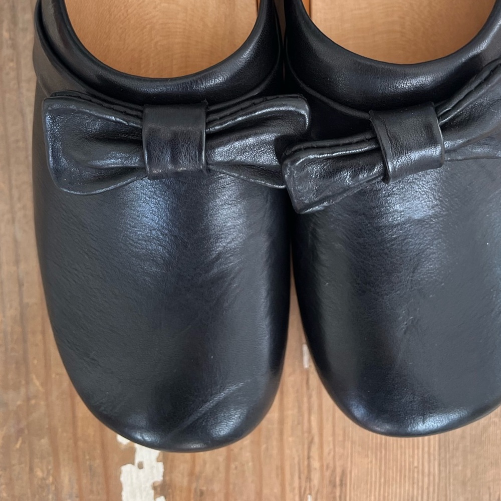 Swedish Hasbeens NWT Bow Husband Slip In Clog LOVE IT!!! Size 7.5 to 8 - Picture 14 of 15